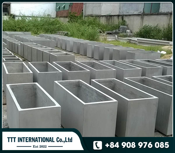 Concrete planter